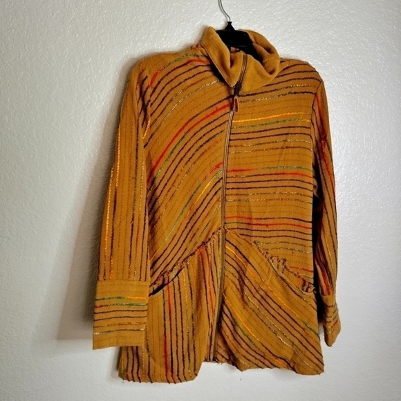 Soft Surroundings Kinsale Bouclé Jacket Top sz M - Picture 2 of 8